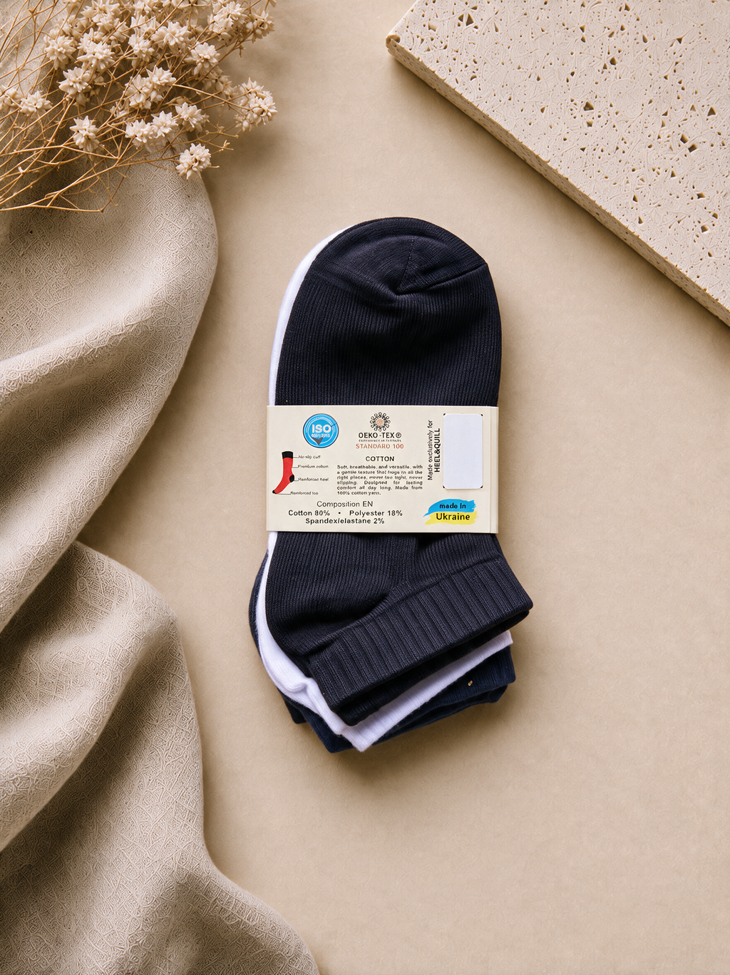 Women's Cotton Ankle — 5 Pack