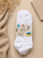 Men's Recycled Cotton Ankle with Mesh  — 5 Pack