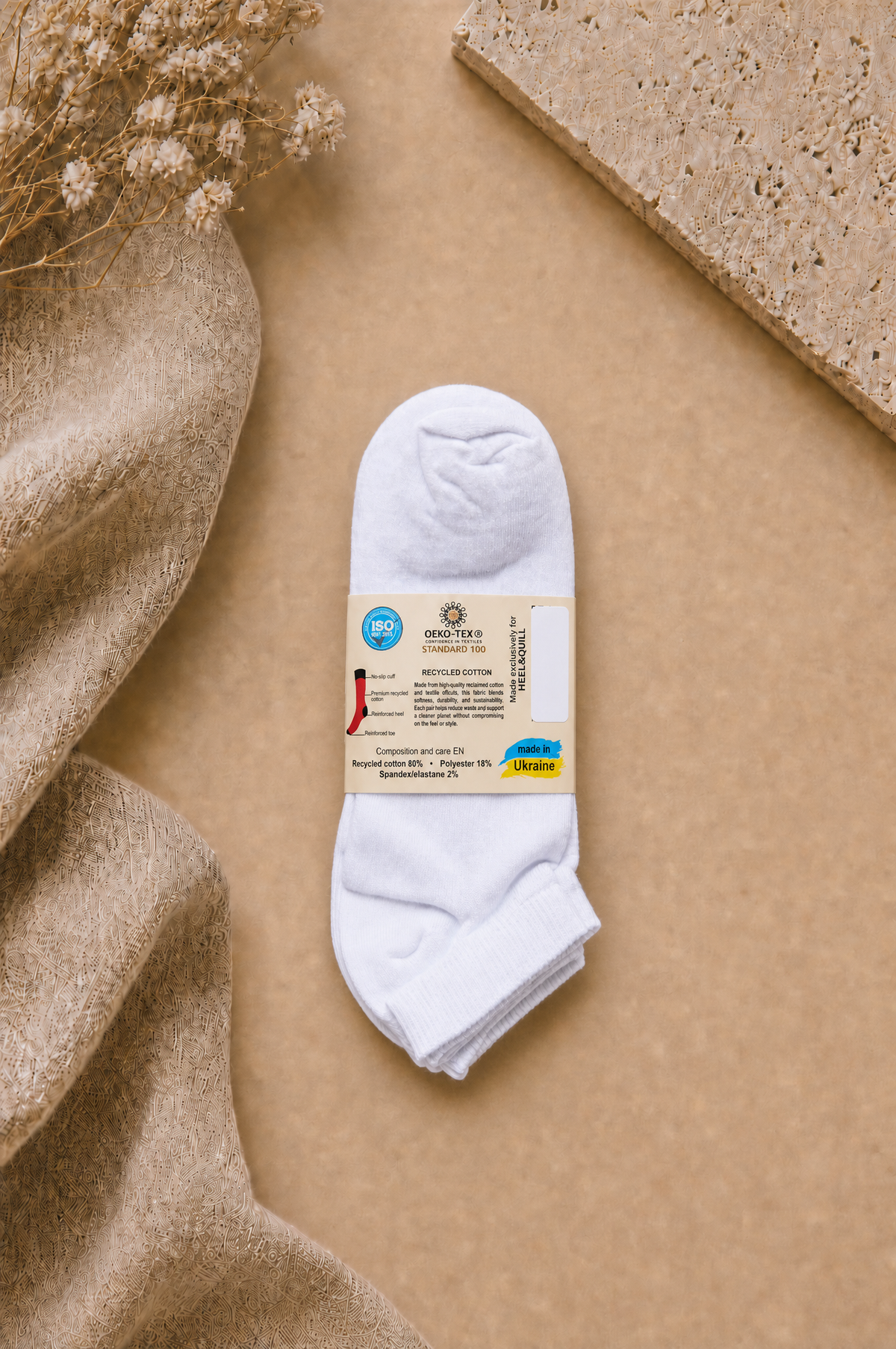 Women's Recycled Cotton Ankle — 5 Pack