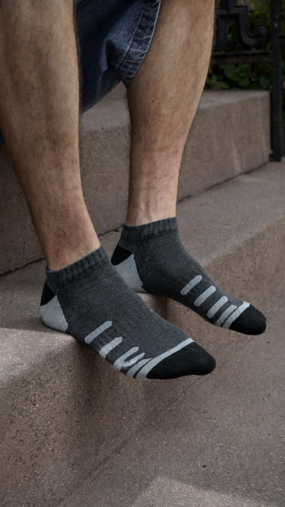 Men's Recycled Cotton Ankle — 5 Pack