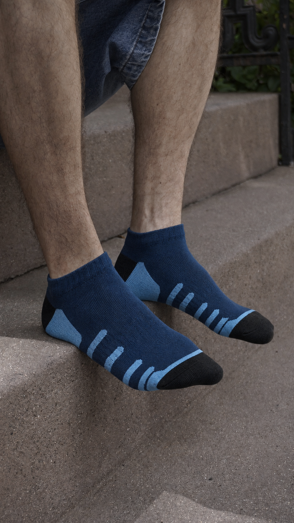 Men's Recycled Cotton Ankle — 5 Pack