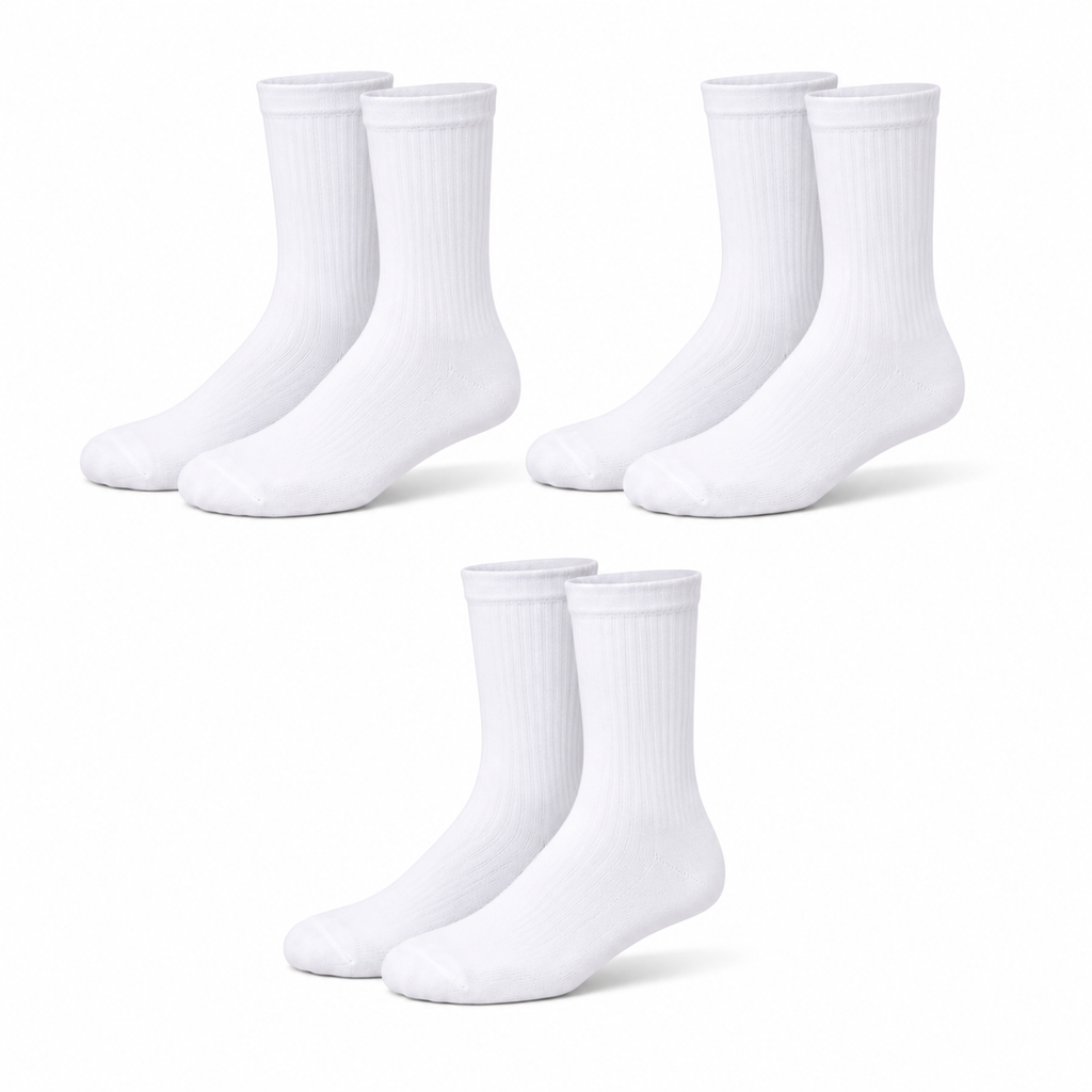 Men's Cotton Tennis — 3 Pack