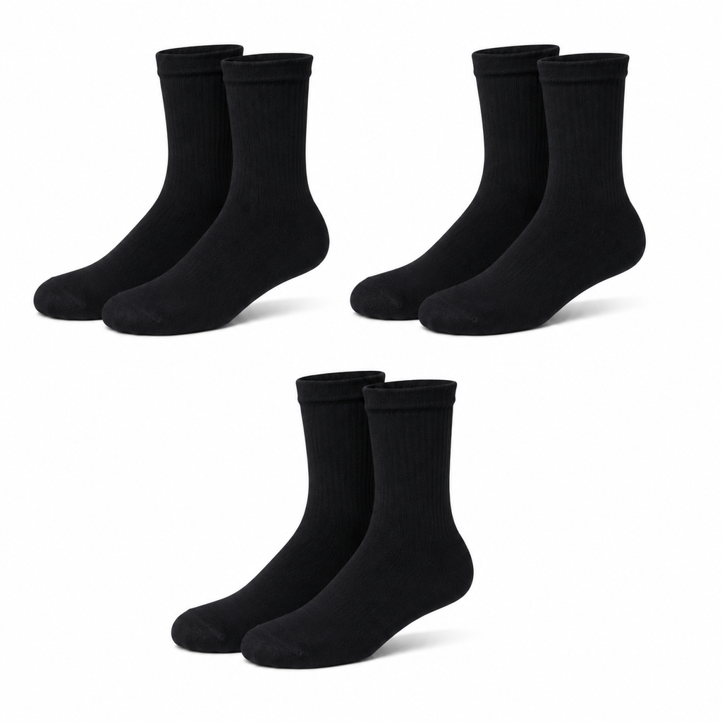 Men's Cotton Crew — 3 Pack