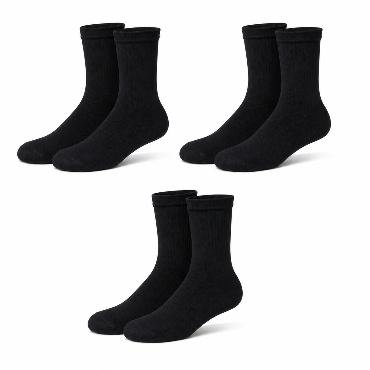 Men's Cotton Crew — 3 Pack