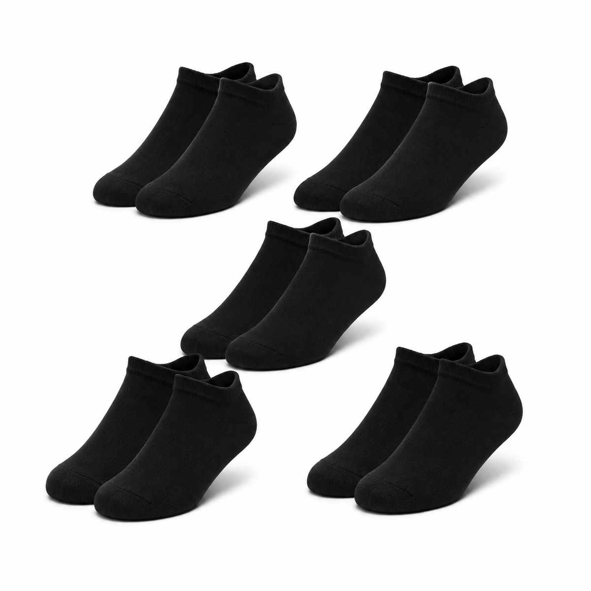 Men's Cotton Ankle — 5 Pack