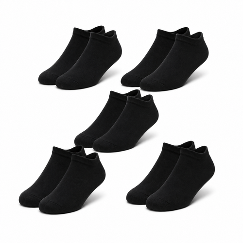 Men's Cotton Ankle — 5 Pack