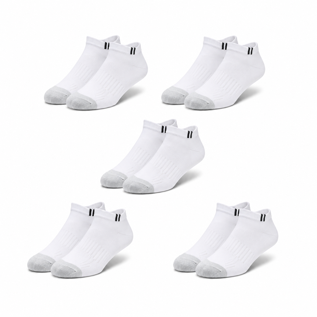 Men's Recycled Cotton Ankle — 5 Pack
