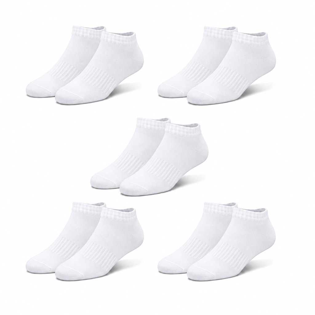 Men's Cotton Ankle — 5 Pack
