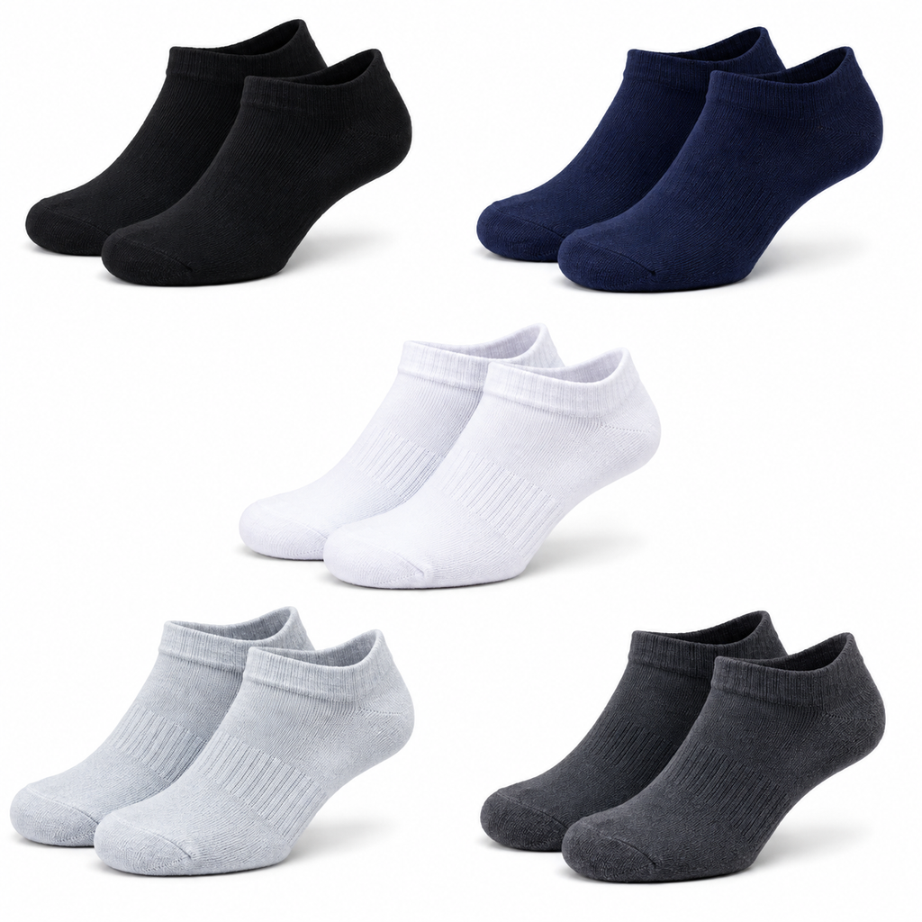 Women's Cotton Ankle — 5 Pack