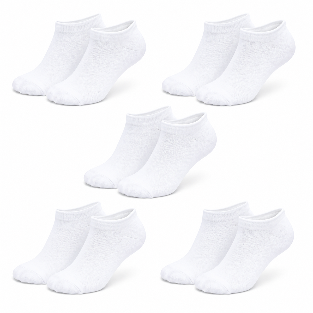 Women's Recycled Cotton Ankle — 5 Pack