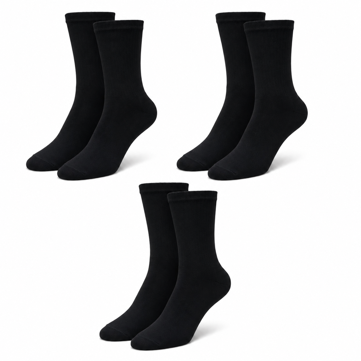 Women's Bamboo Crew — 3 Pack