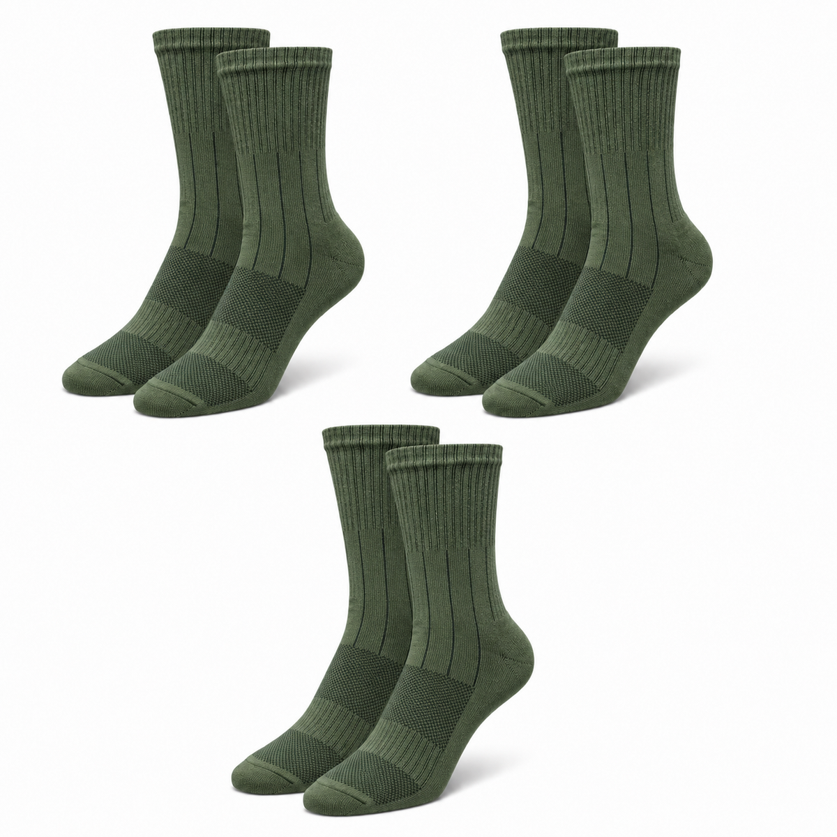 Women's Cotton Trekking — 3 Pack
