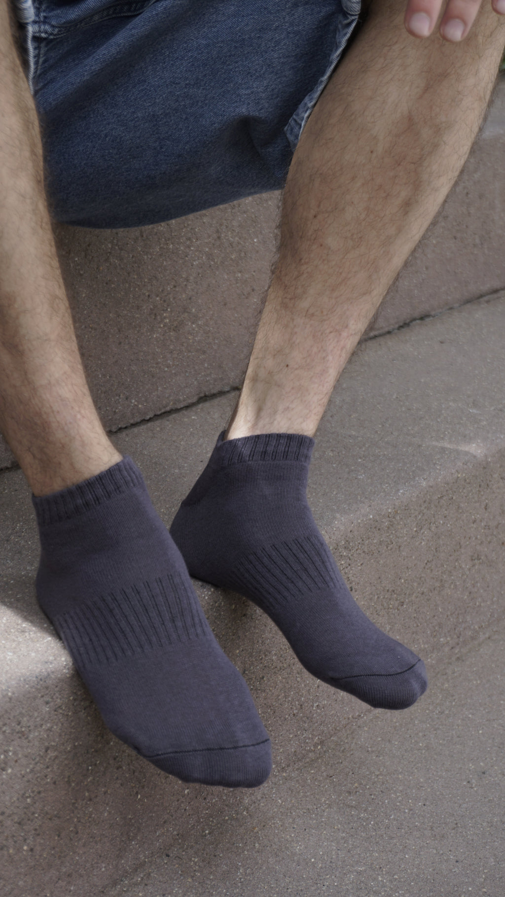 Men's Cotton Ankle — 5 Pack