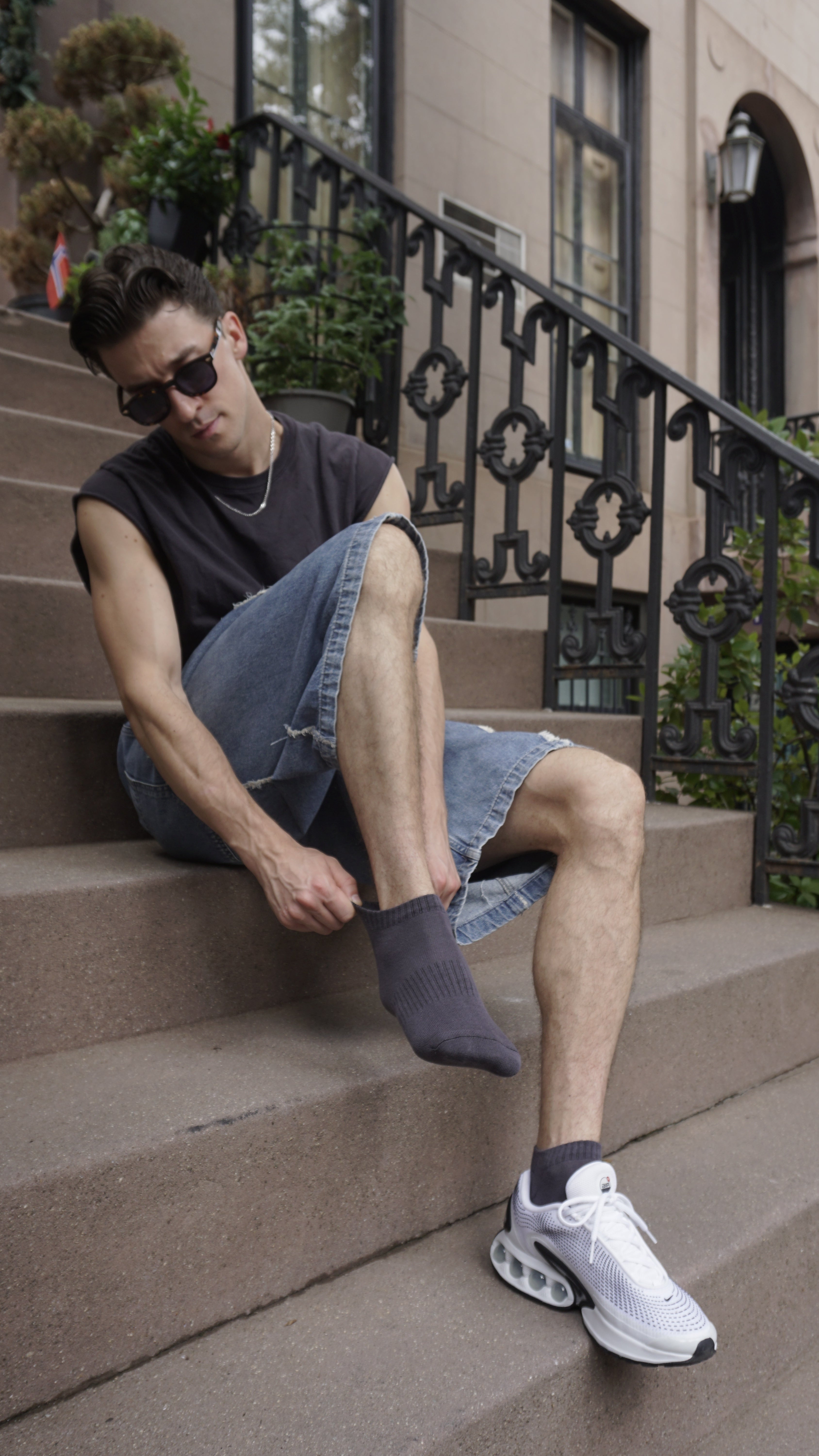 Men's Cotton Ankle — 5 Pack