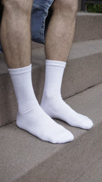 Men's Cotton Tennis with Terry Sole — 3 Pack