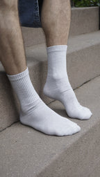 Men's Recycled Cotton Tennis — 3 Pack