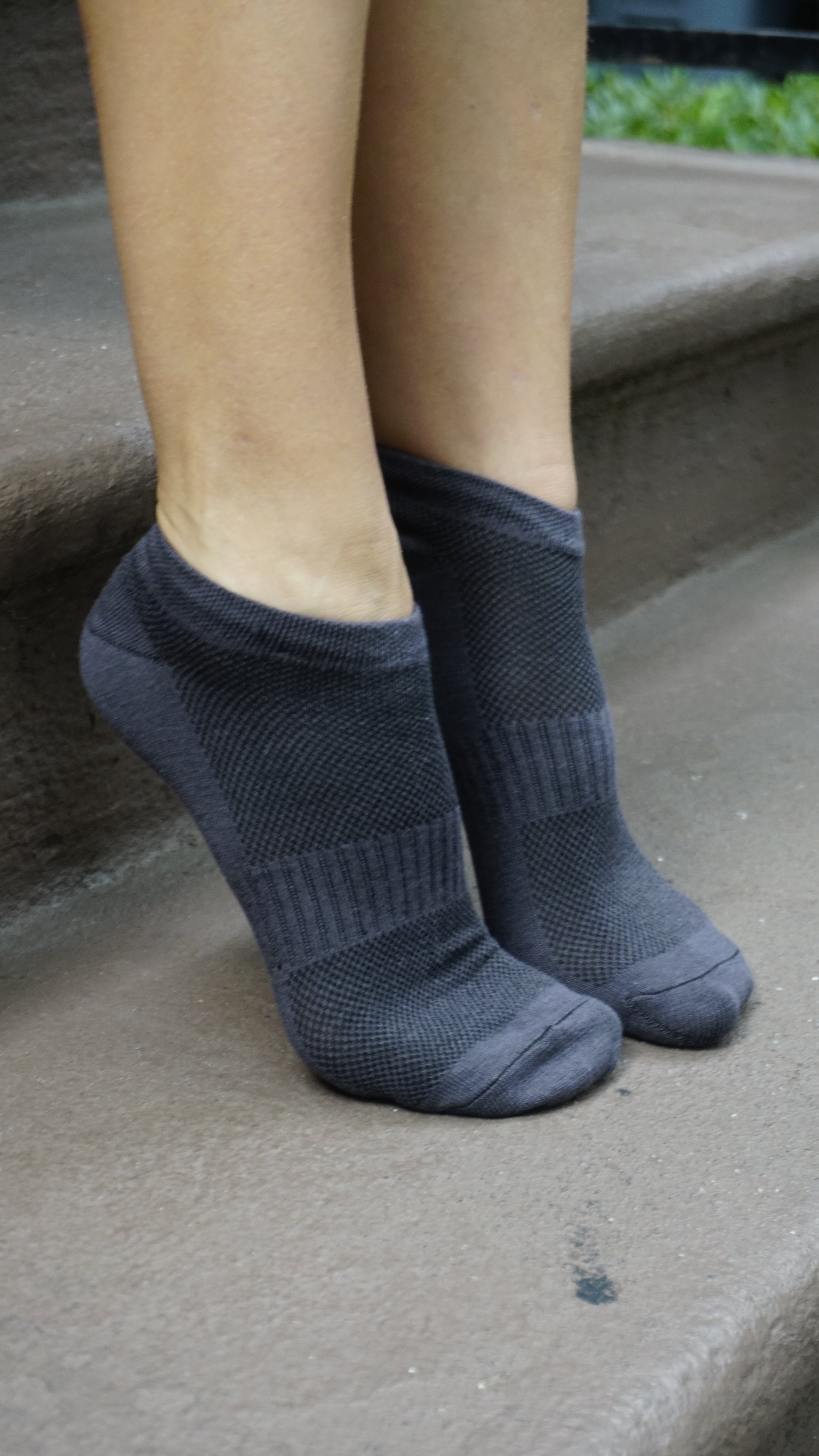Women's Cotton Ankle with Mesh — 5 Pack