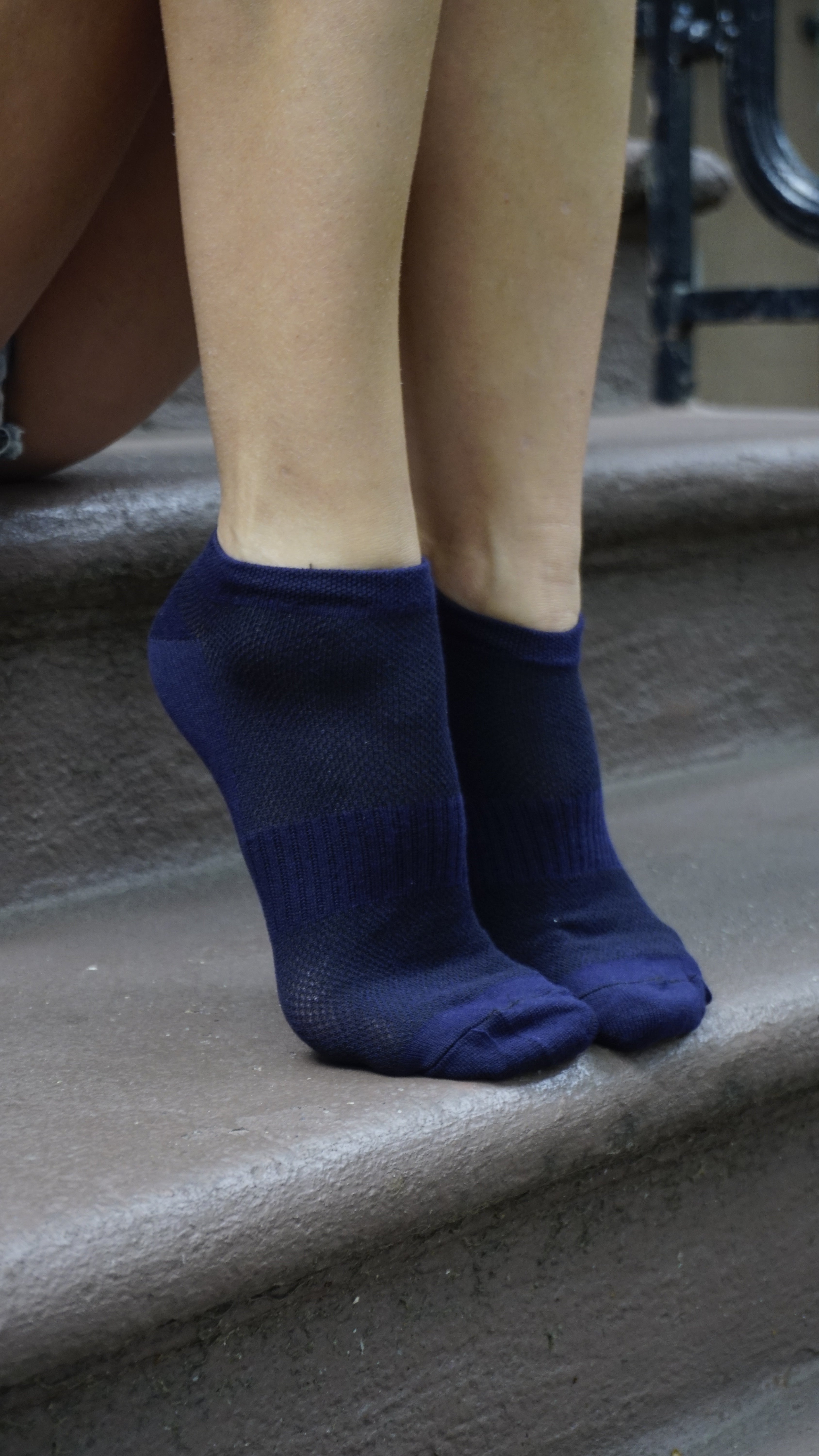 Women's Cotton Ankle with Mesh — 5 Pack