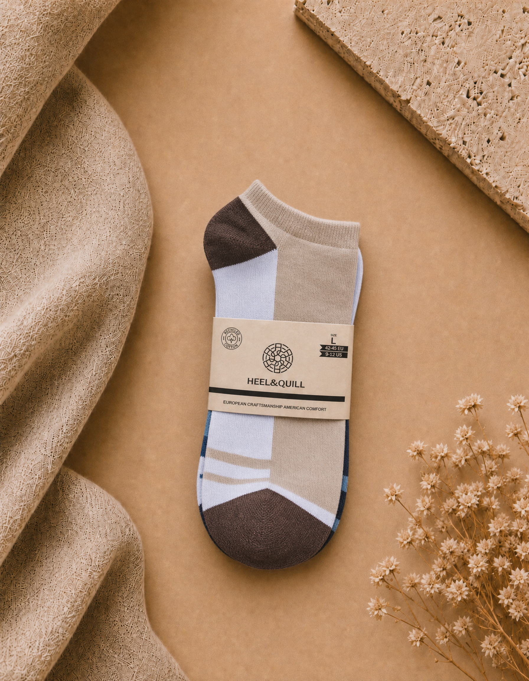 Men's Recycled Cotton Ankle — 5 Pack