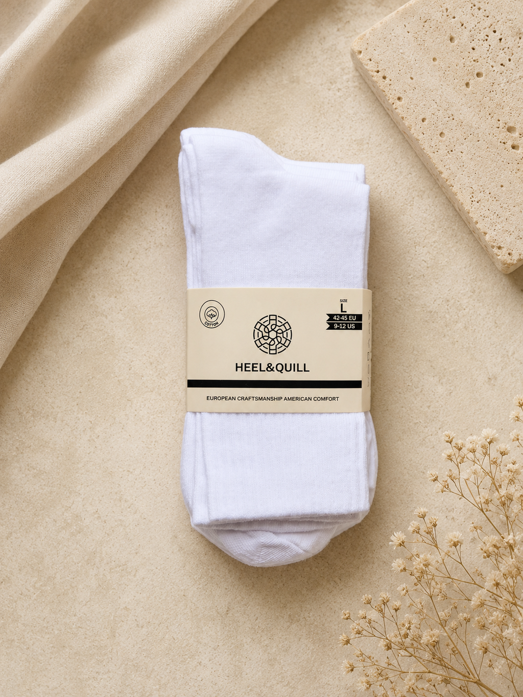 Men's Cotton Tennis — 3 Pack