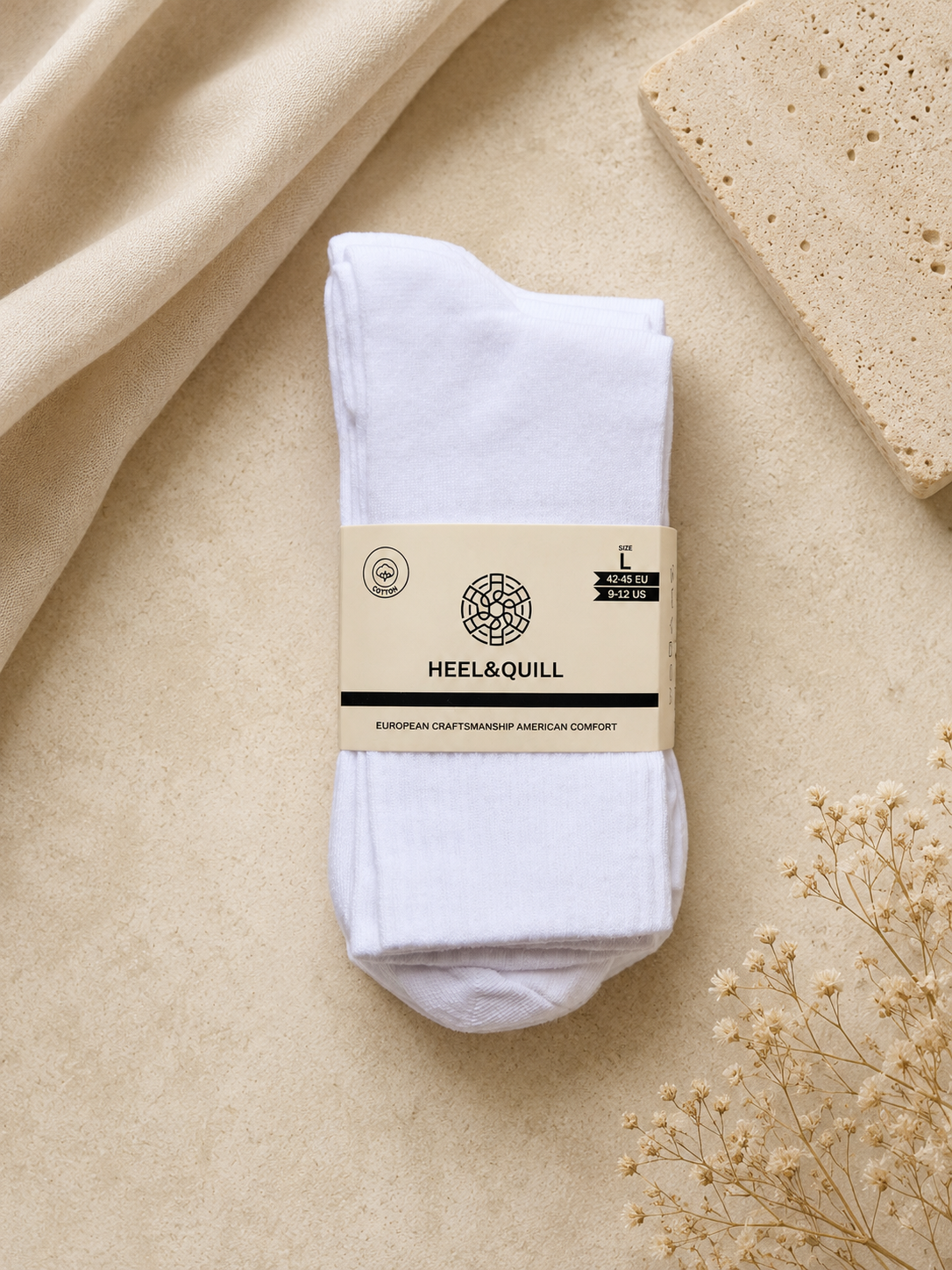 Men's Cotton Tennis — 3 Pack
