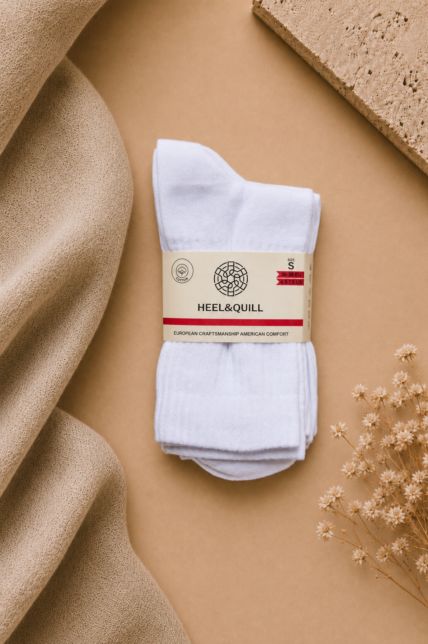 Women's Cotton Tennis — 3 & 5 Pack
