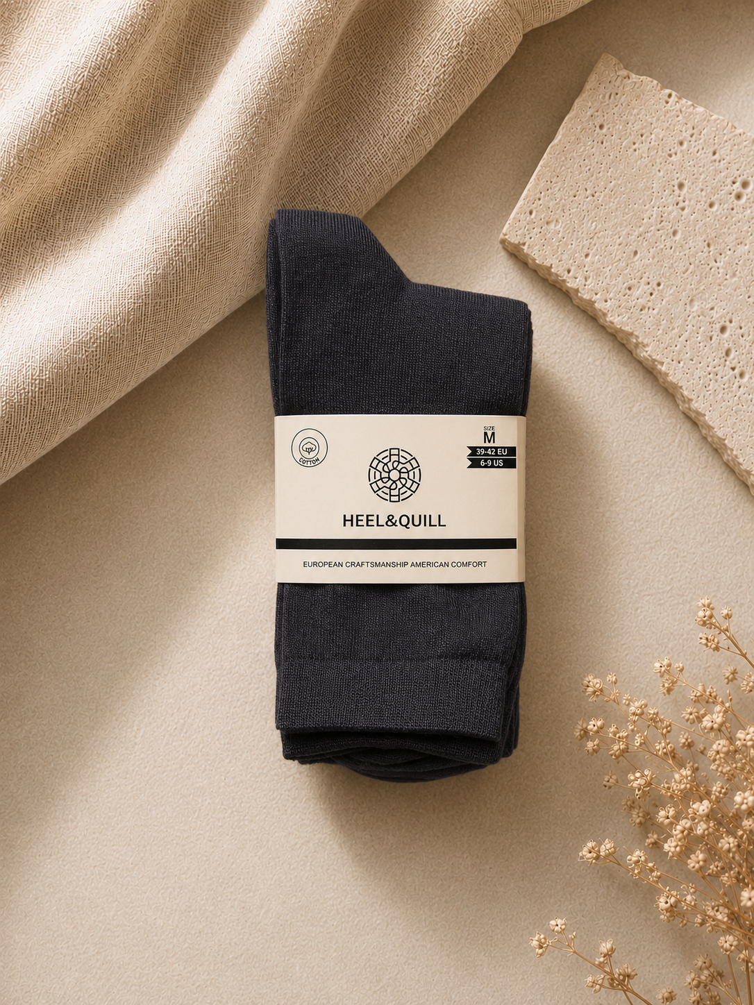 Men's Cotton Crew — 3 Pack